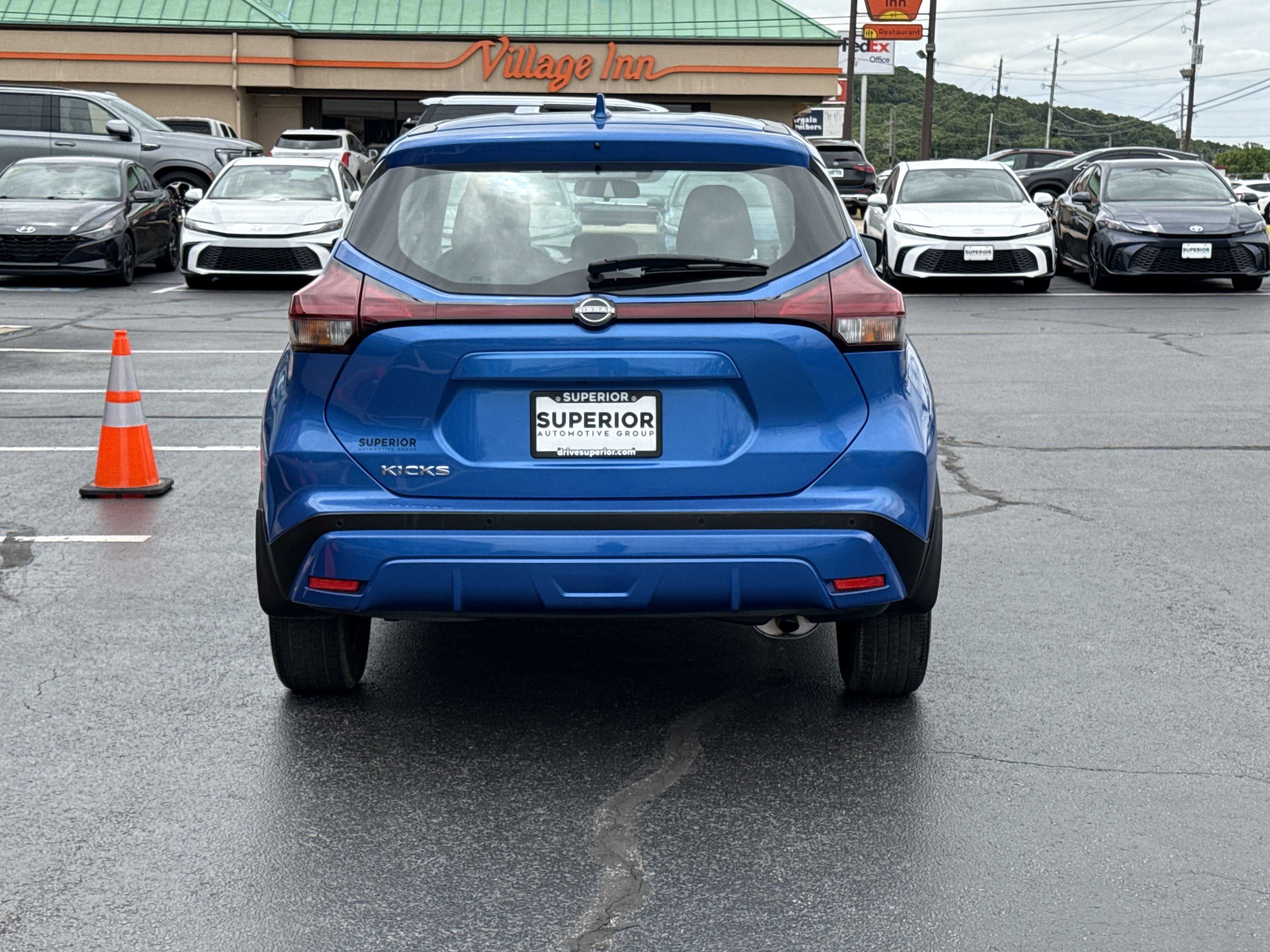 Certified Used 2024 Electric Blue Metallic Nissan S image 4
