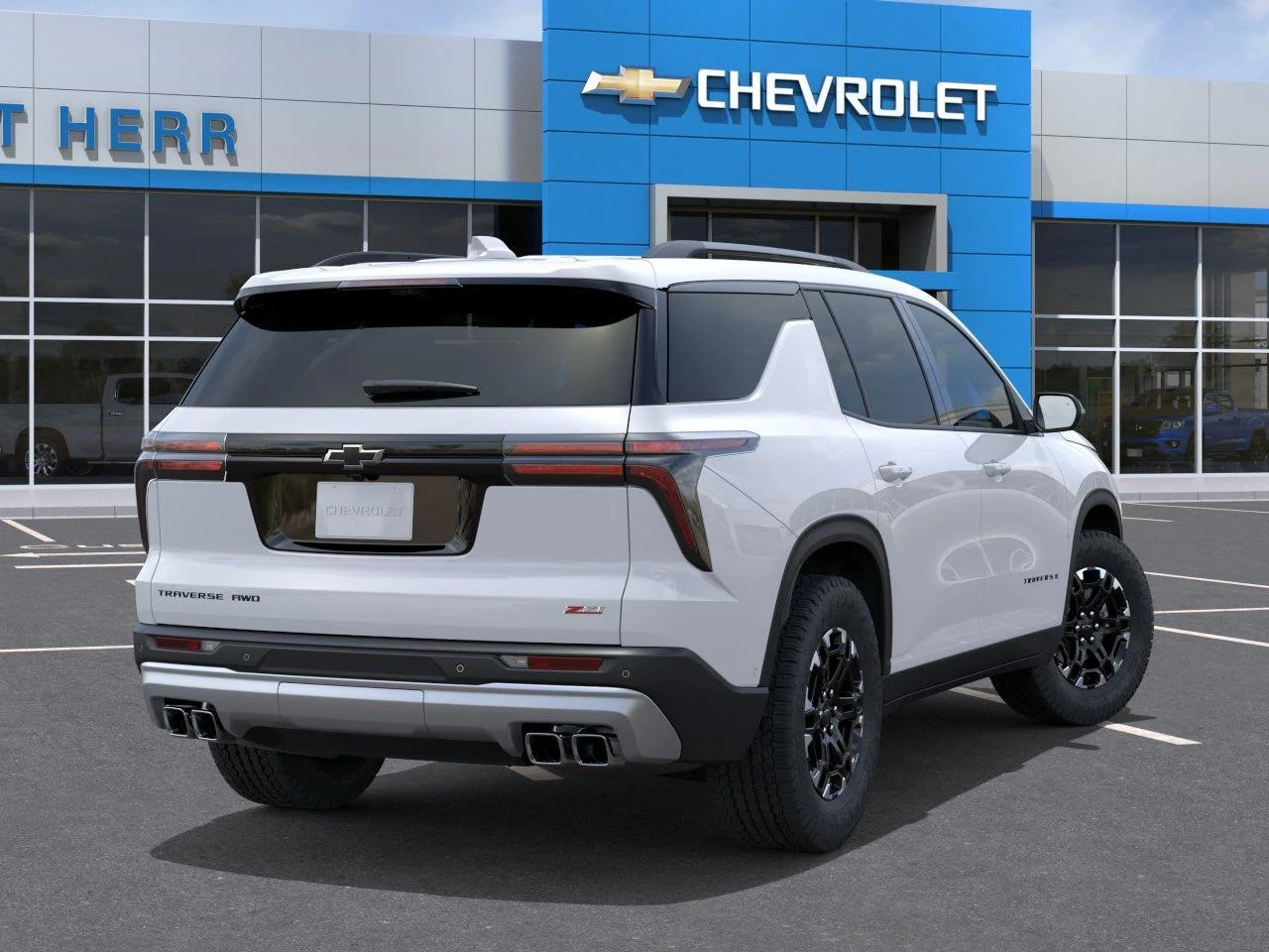 New 2027 Polar White Tricoat Chevrolet Z71 image 4