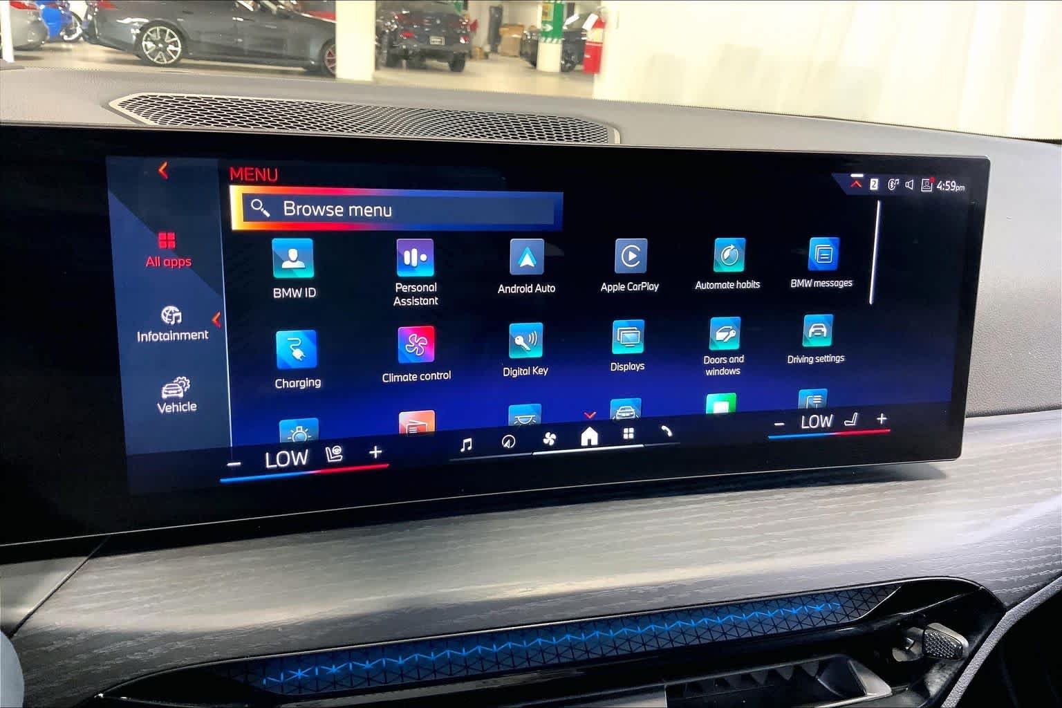 Certified Used 2025 Black Sapphire Metallic BMW xDrive40 image 35