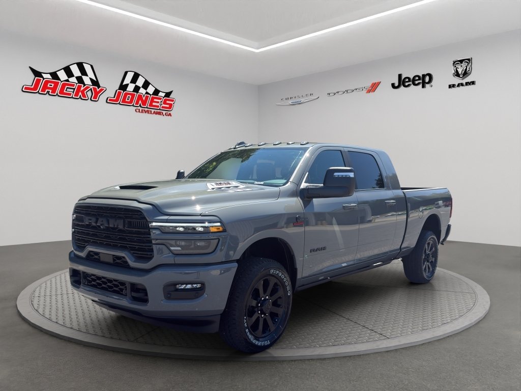 New 2026 Ceramic Gray Clear-Coat Exterior Paint RAM Laramie image 1