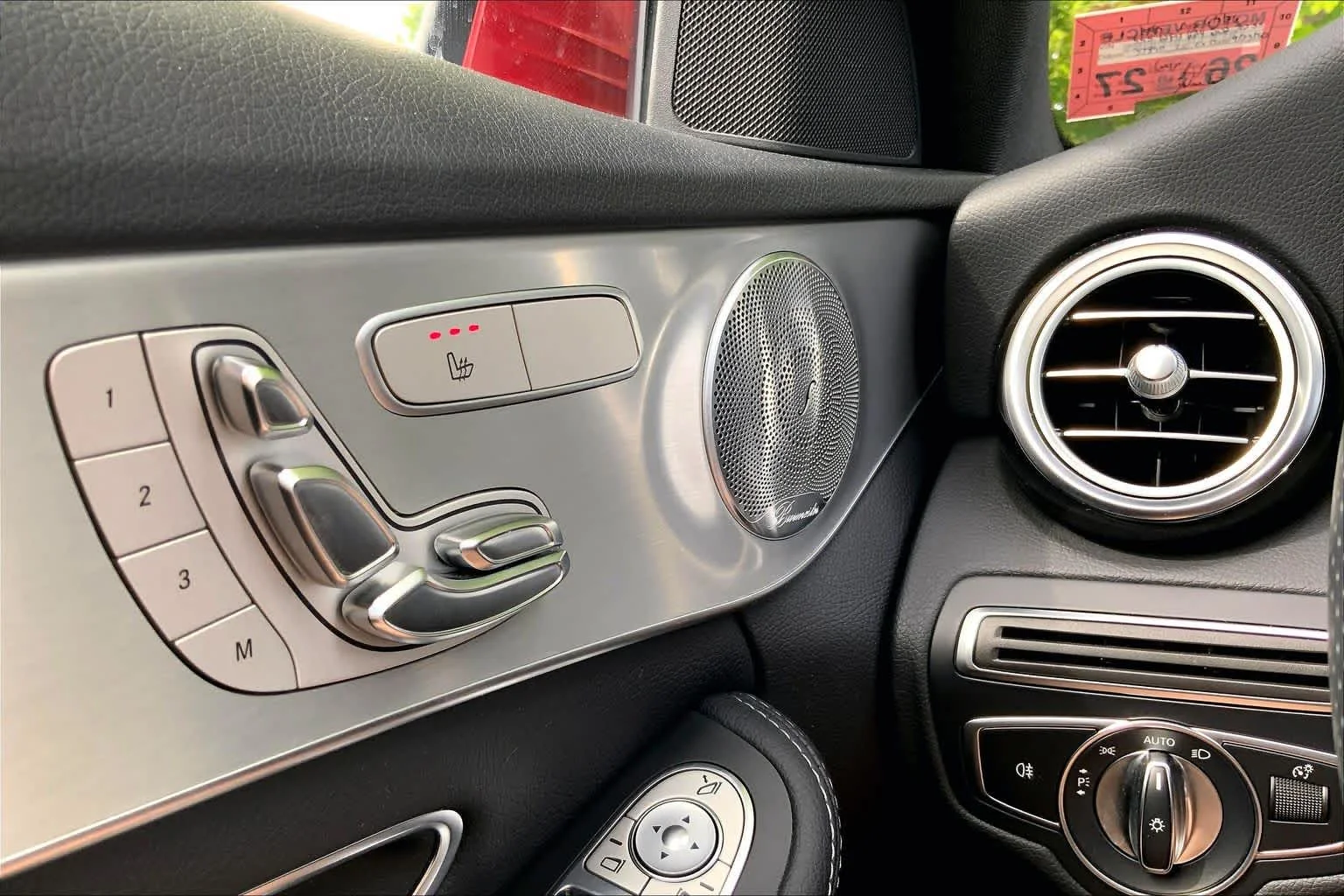 Used 2018 designo Cardinal Red Metallic Mercedes-Benz C 300 image 34