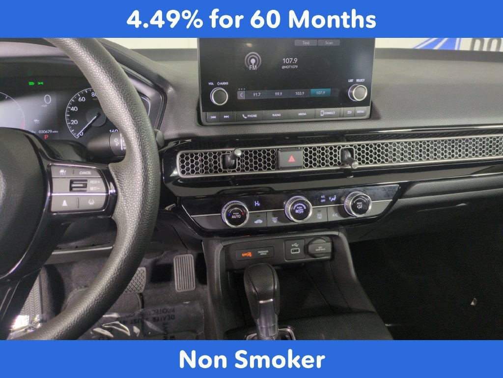 Certified Used 2022 Aegean Blue Metallic Honda LX image 22
