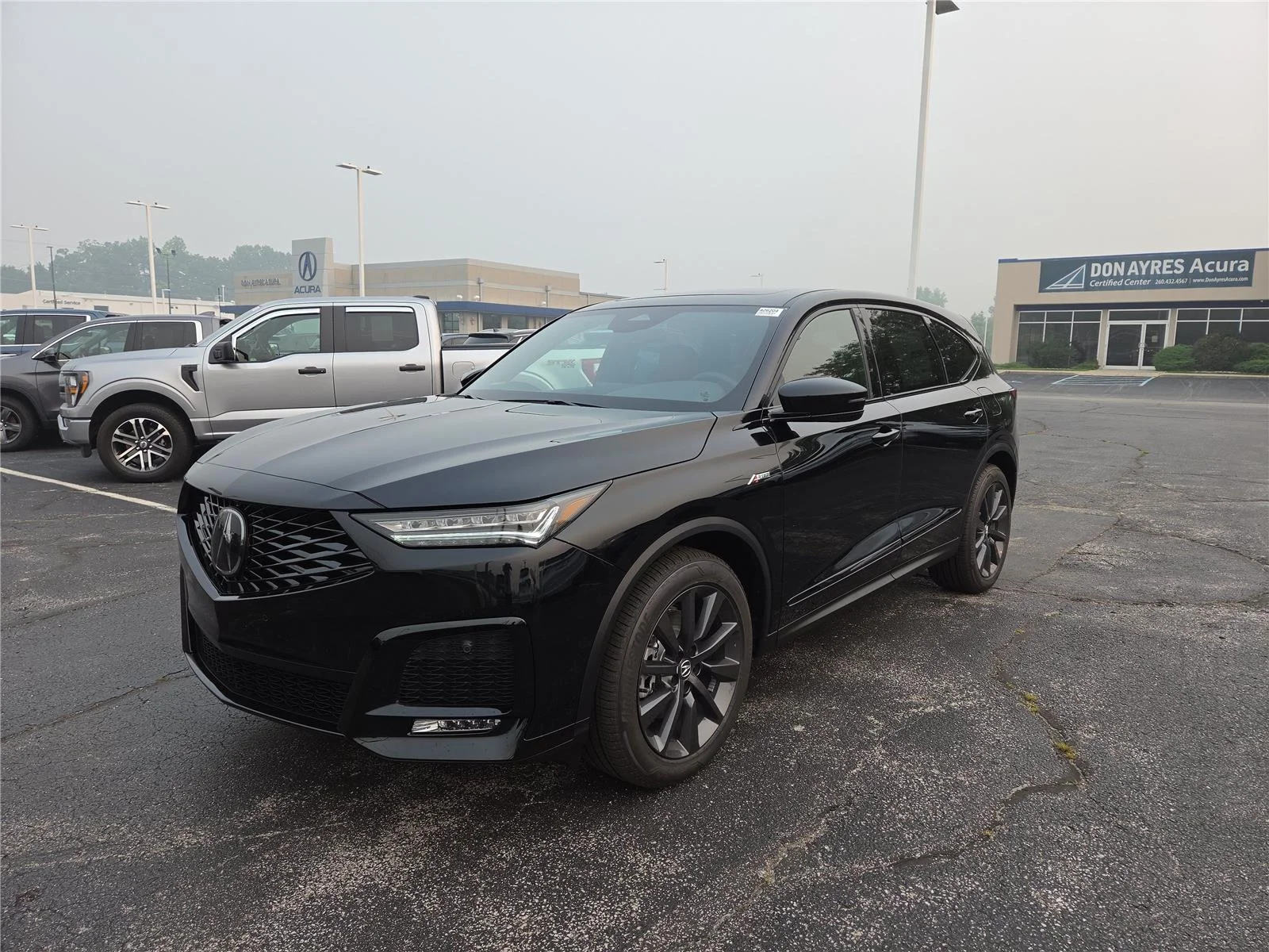New 2026 Majestic Black Pearl Acura w/A-Spec Package image 2