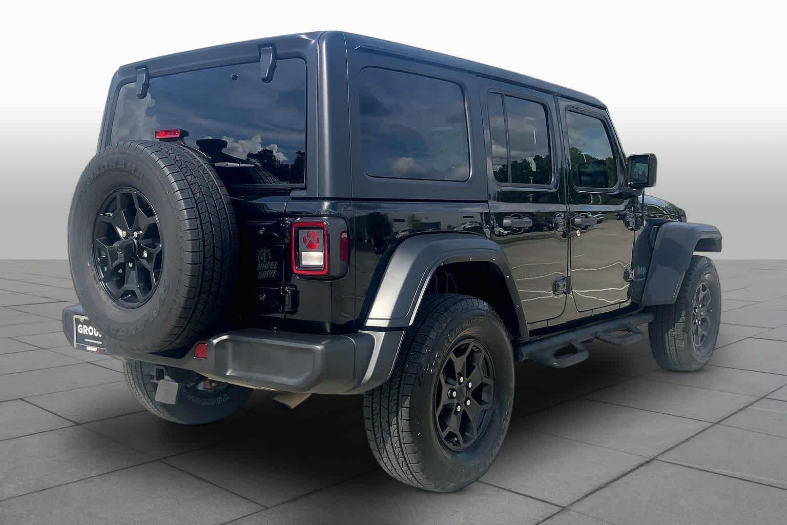 Used 2023 Black Clearcoat Jeep Willys image 13