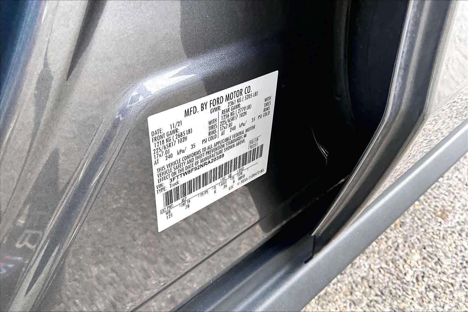Used 2022 Carbonized Gray Ford XLT image 34