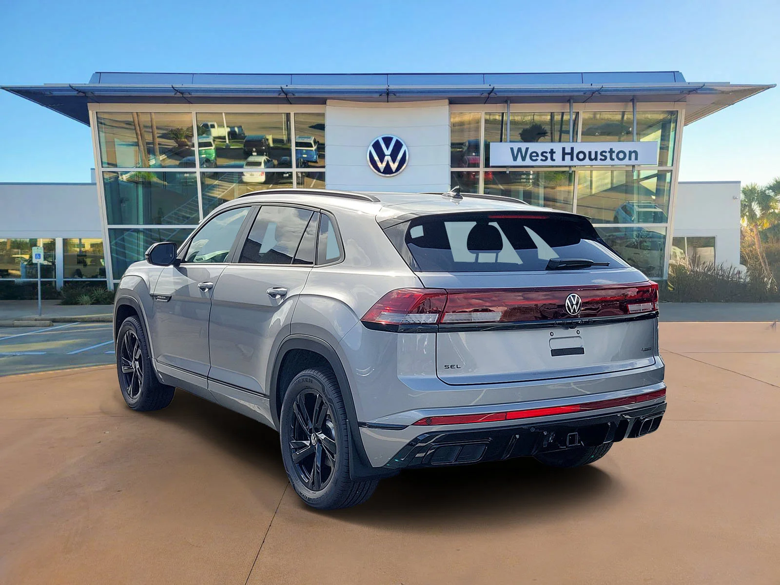 New 2026 Silver Volkswagen 2.0T SEL R-Line Black image 4