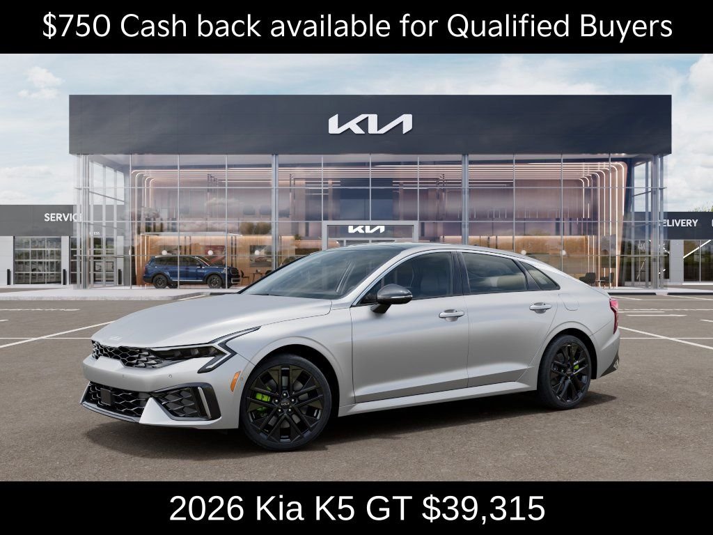 New 2026 Steel Matte Gray Kia GT image 5