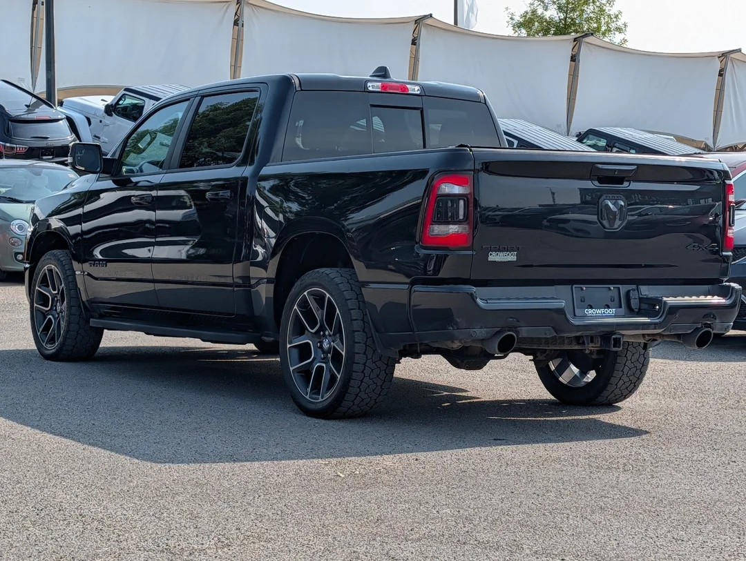 Used 2019 Black RAM Sport - - 4x4 - 5.7L HEMI V8 - Remote Start - Trailer Brake Control & More! image 6