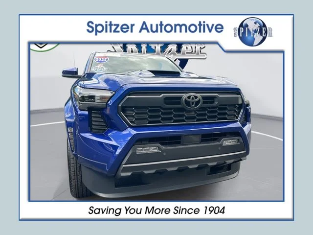 Certified Used 2025 Blue Toyota TRD Sport image 1
