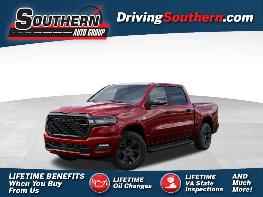 New 2026 Molten Red Pearl-Coat Exterior Paint RAM Big Horn/Lone Star image 1