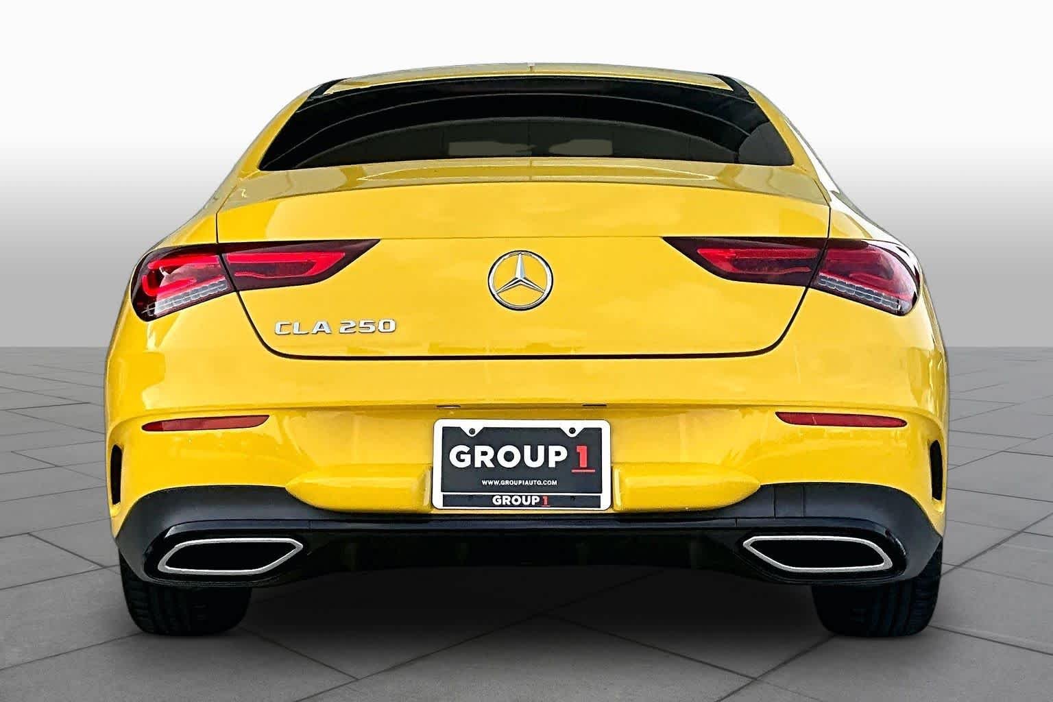 Used 2023 Sun Yellow Mercedes-Benz CLA 250 image 5