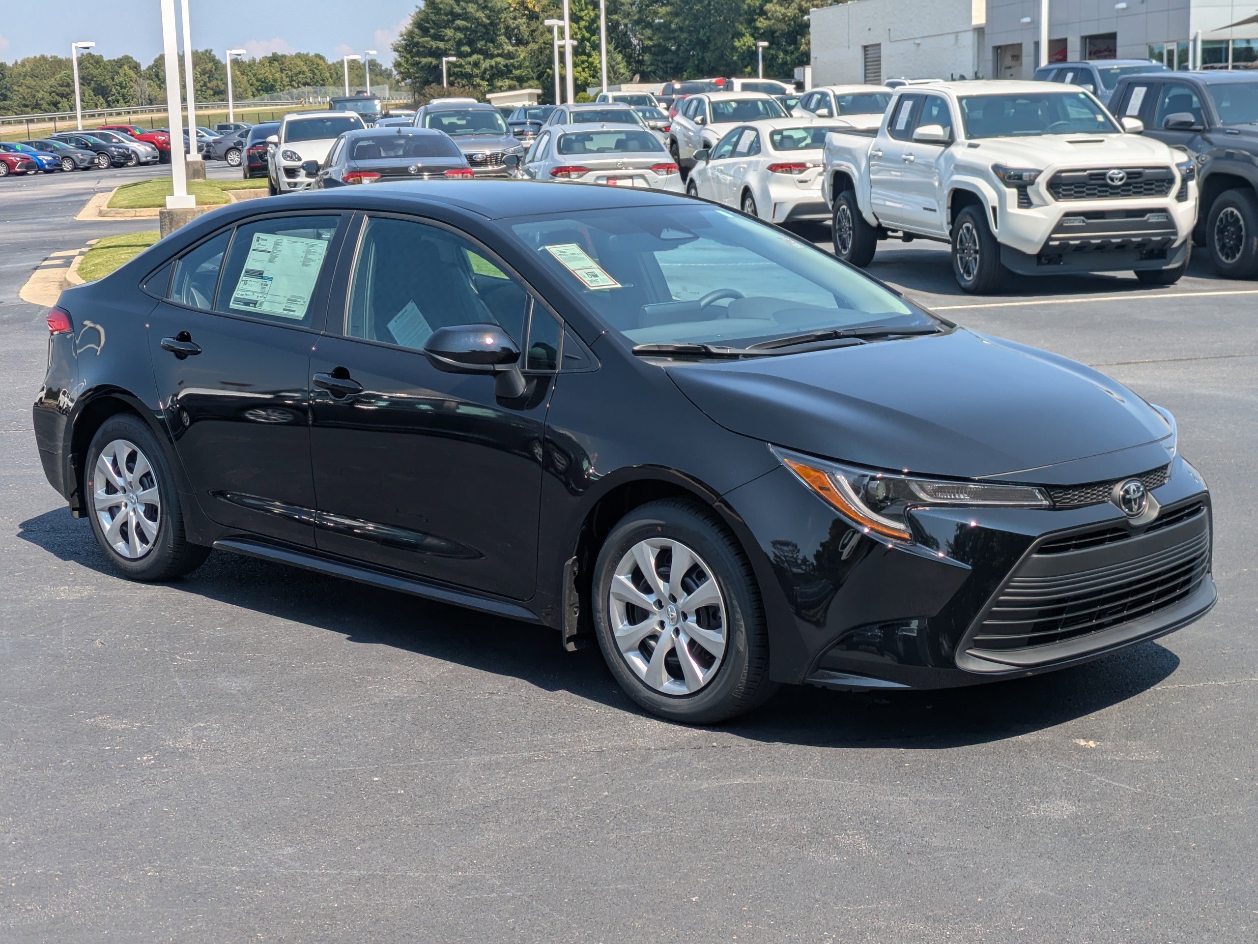 New 2026 Black Toyota LE image 2