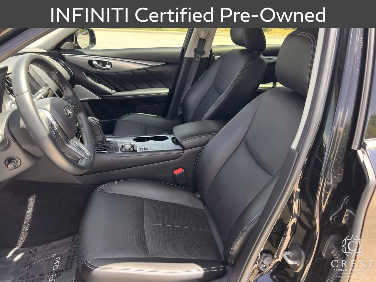 Certified Used 2023 Black Obsidian INFINITI LUXE image 24