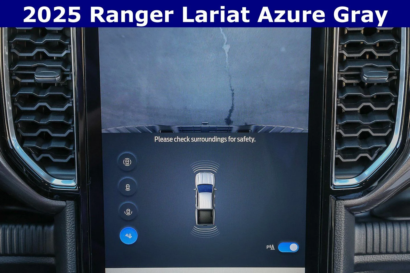 New 2025 Azure Gray Metallic Tri-coat Ford LARIAT® image 21