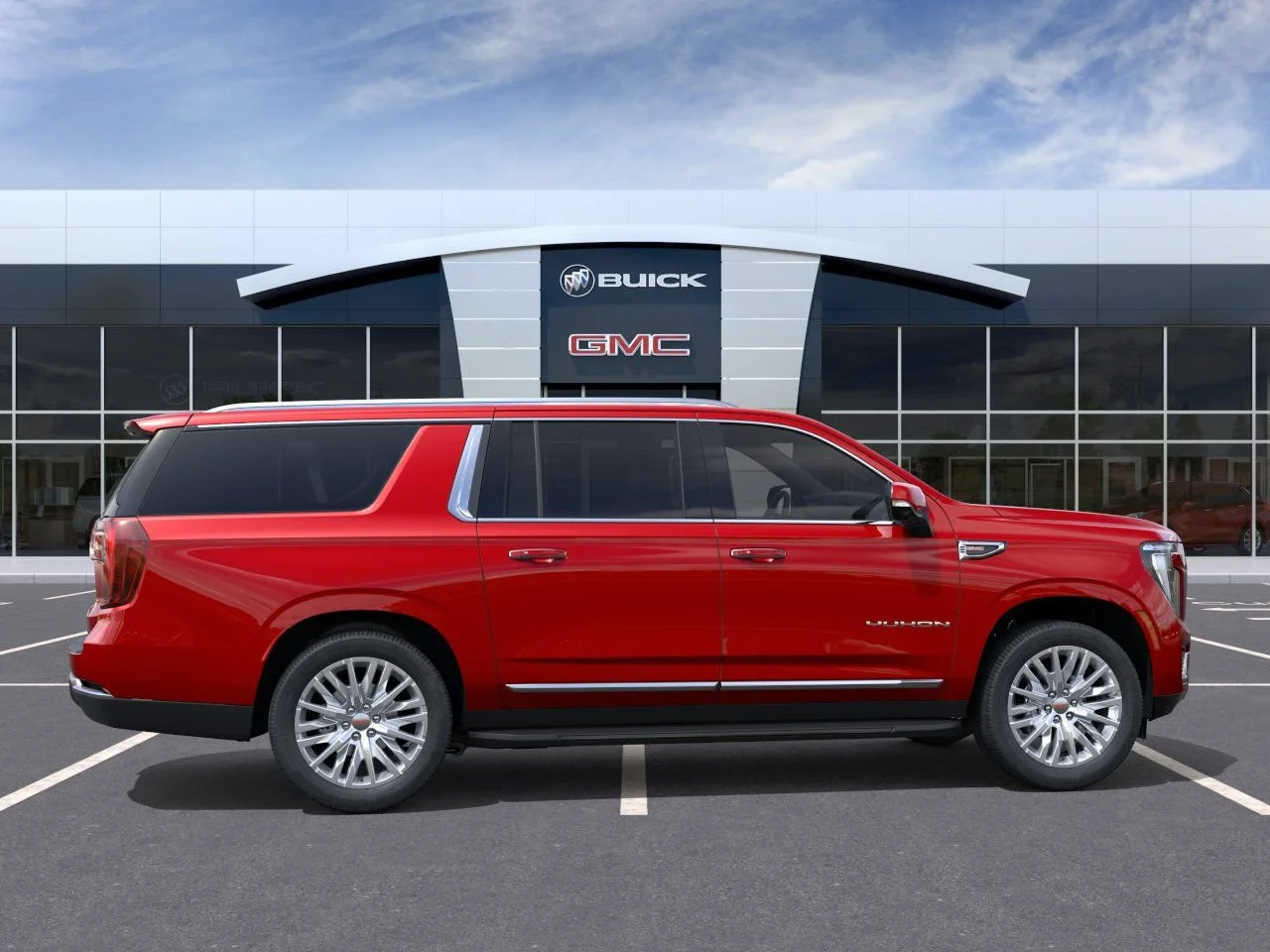 New 2026 Volcanic Red Tintcoat GMC Elevation image 5