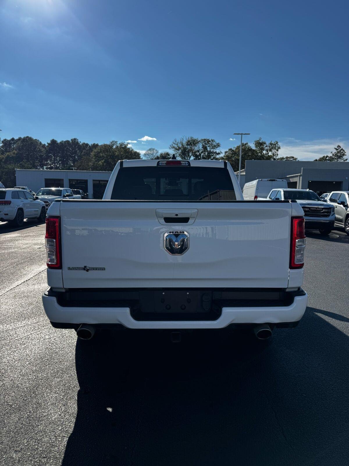 Used 2023 Bright White Clearcoat Ram Lone Star image 5