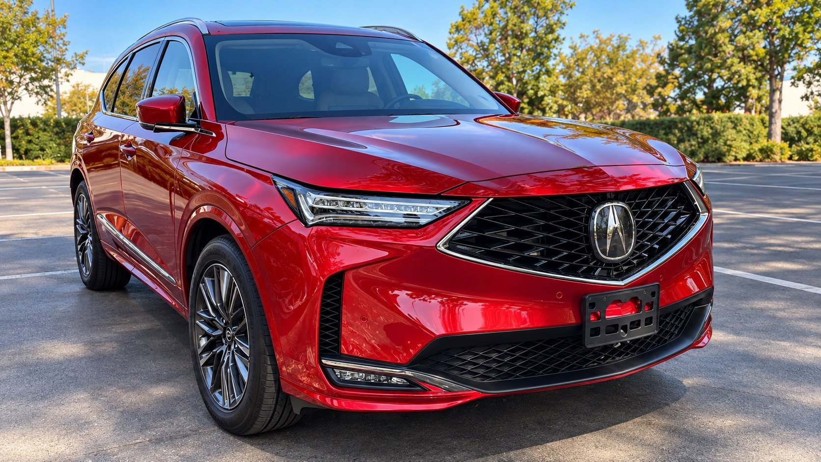 Used 2026 Performance Red Pearl Acura Advance Package image 1