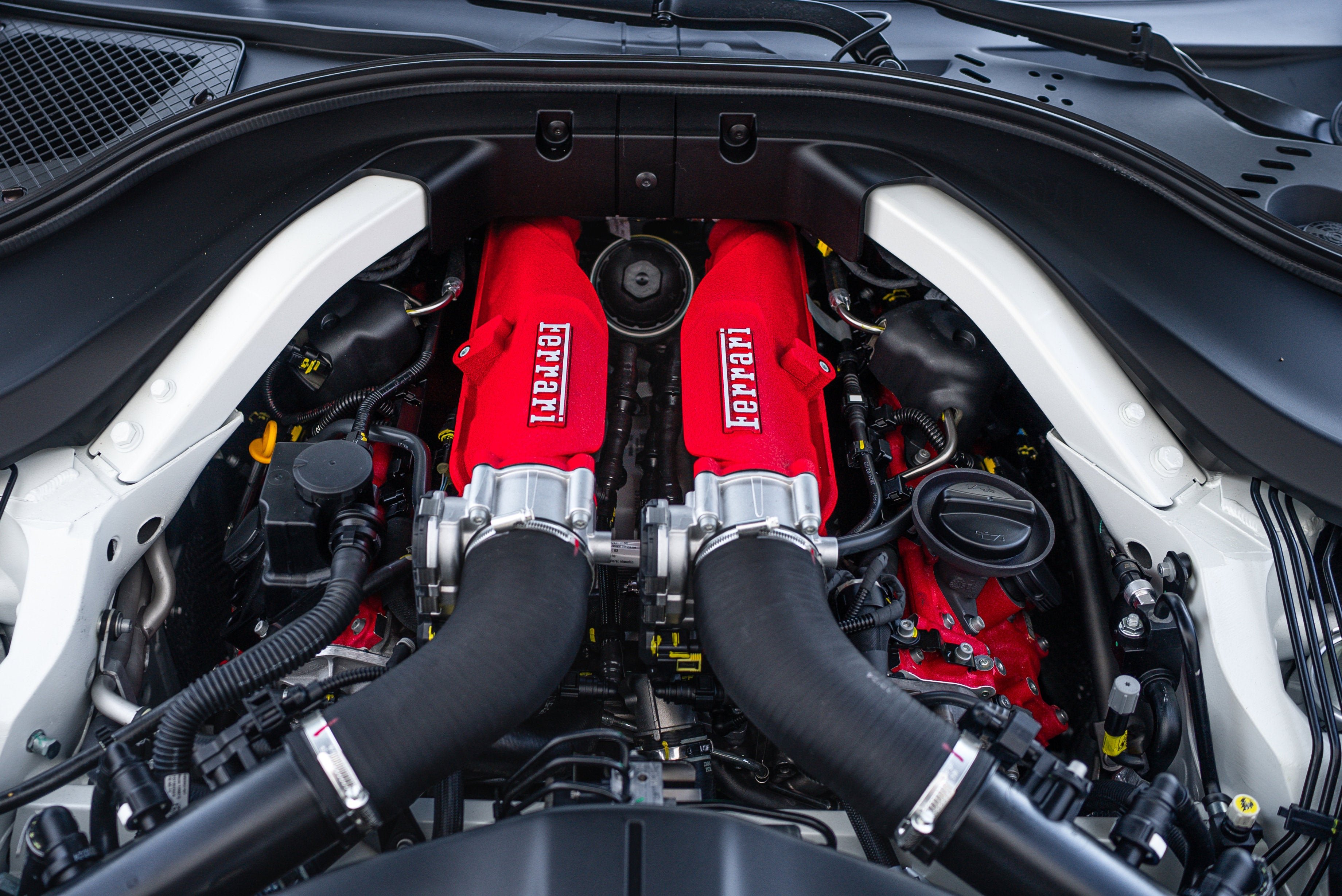 Certified Used 2025 Bianco Italia Ferrari Convertible image 13