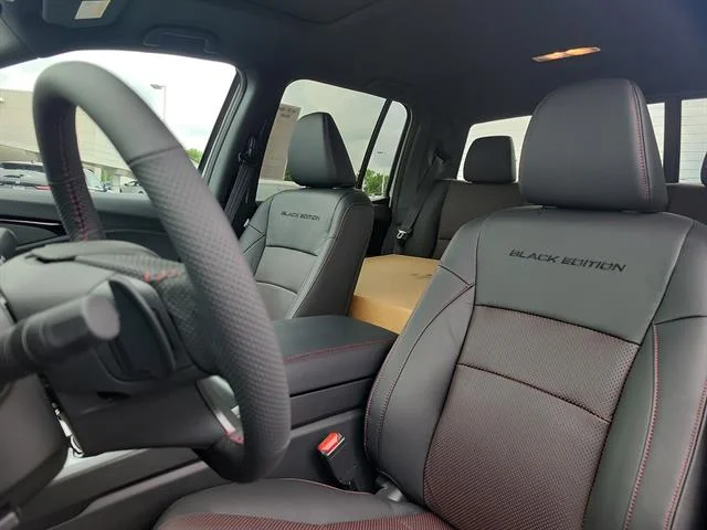 New 2026 Platinum White Pearl Honda Black Edition image 14
