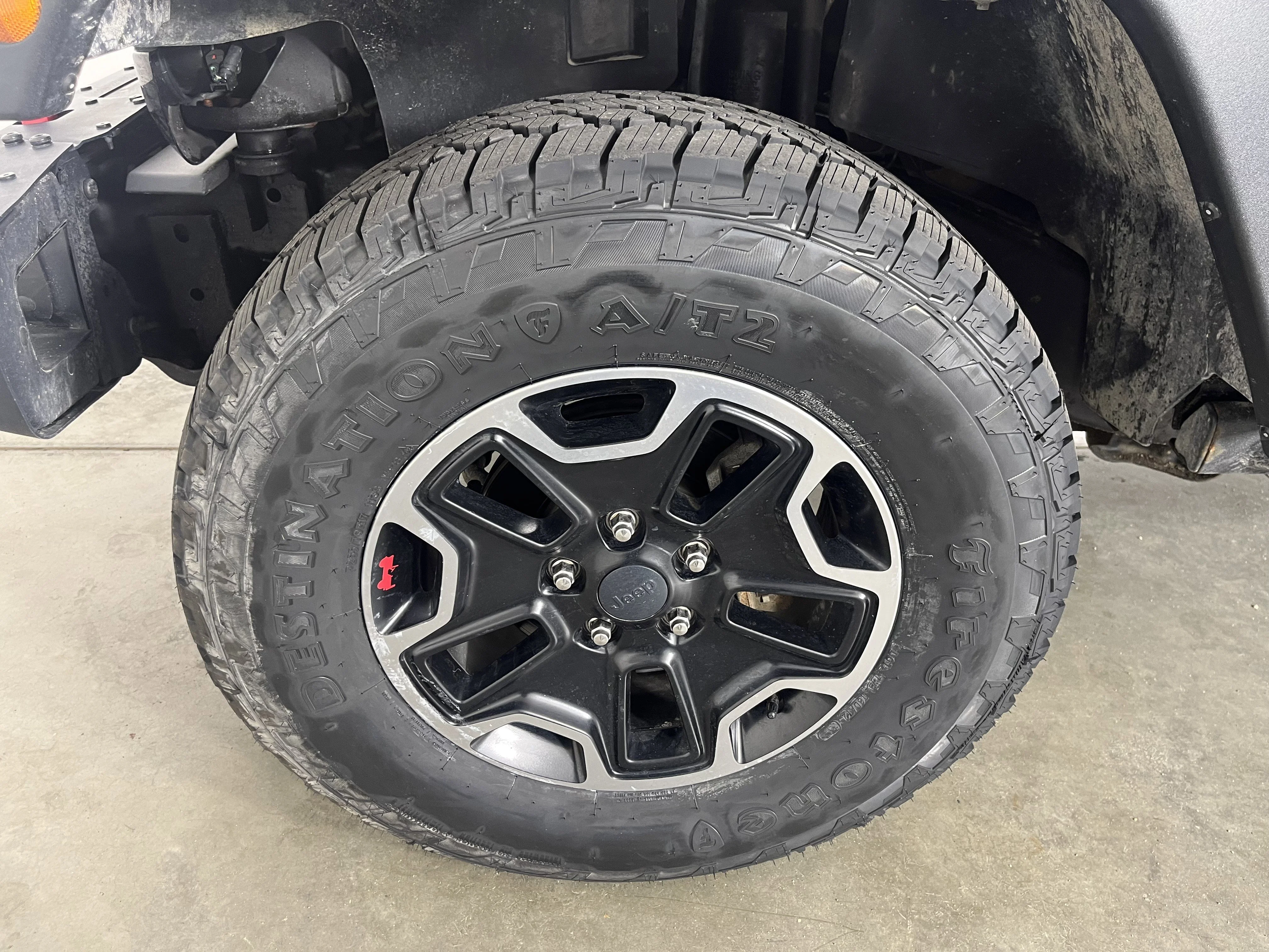 Used 2017 Black Clearcoat Jeep Rubicon Hard Rock image 23