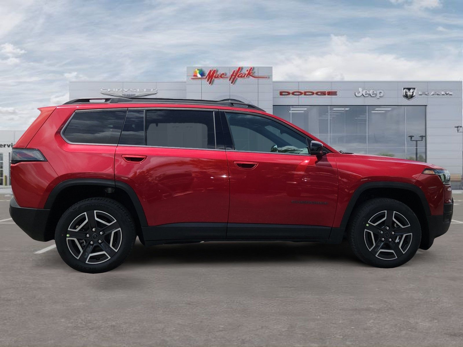 New 2026 Red Hot Pearl-Coat Exterior Paint Jeep Limited image 6