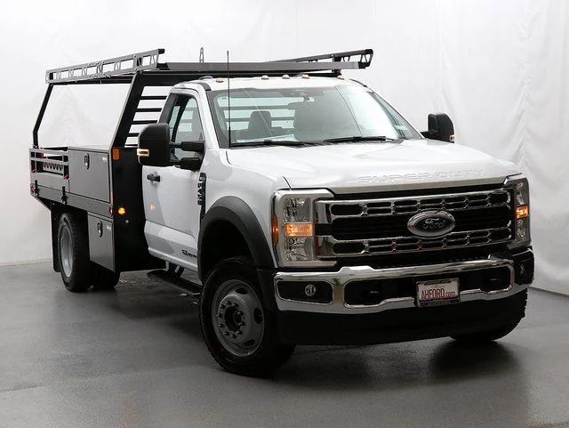 New 2025 Oxford White Ford F-450® XL image 1