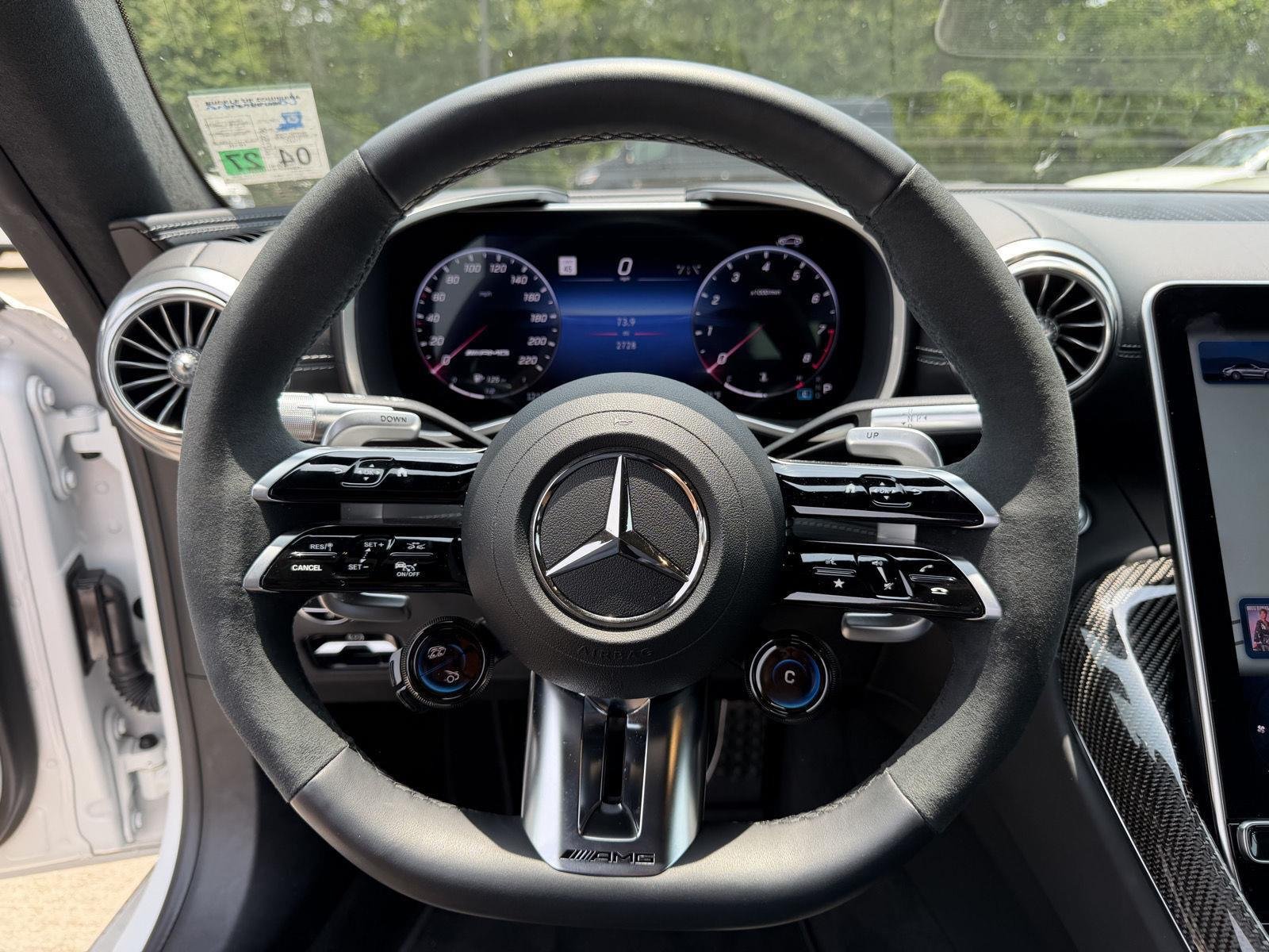 Certified Used 2022 MANUFAKTUR Moonlight White Magno Mercedes-Benz AMG® SL 63 image 8