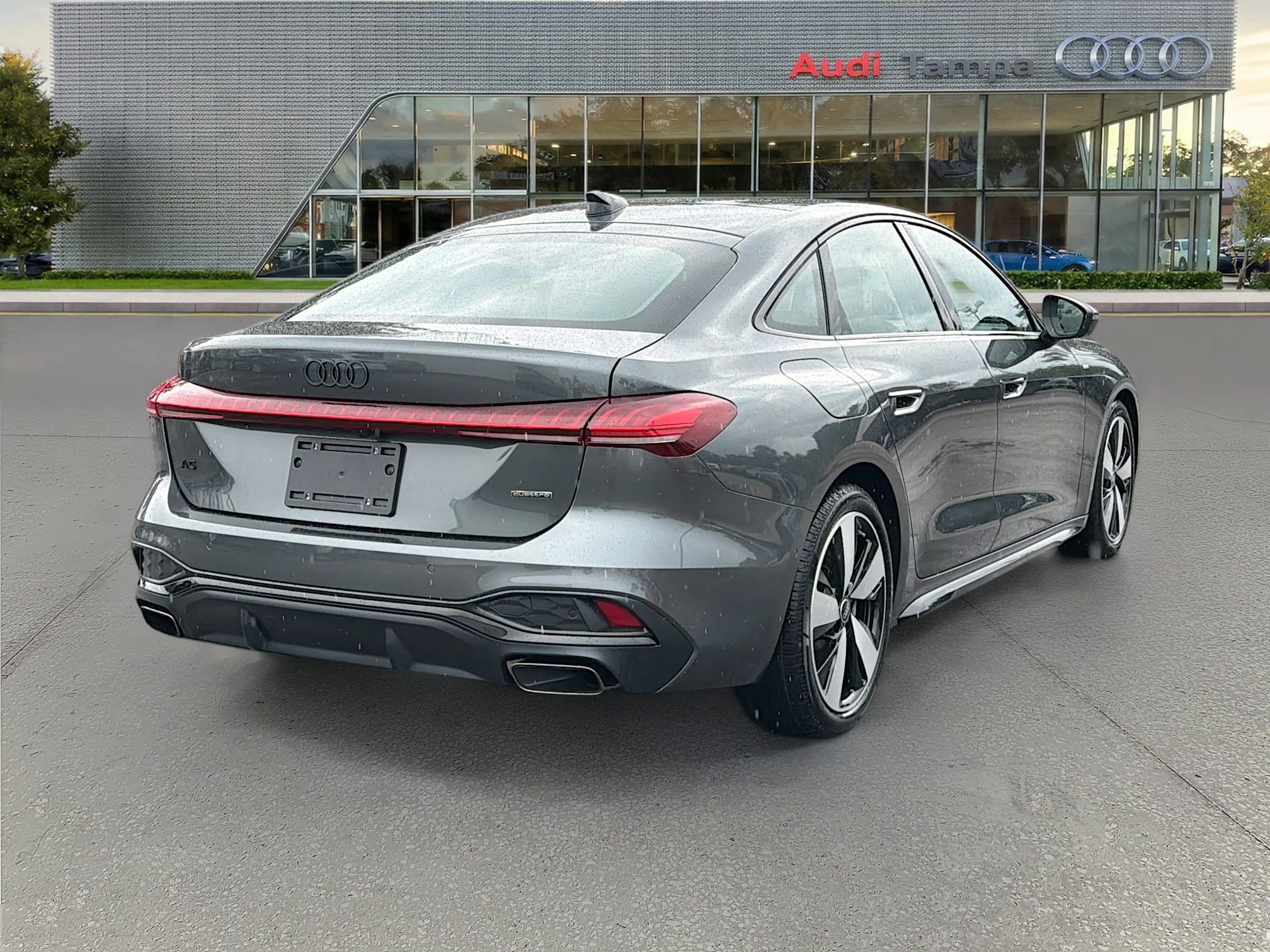 New 2026 Daytona Gray Pearl Effect Audi Premium Plus image 3