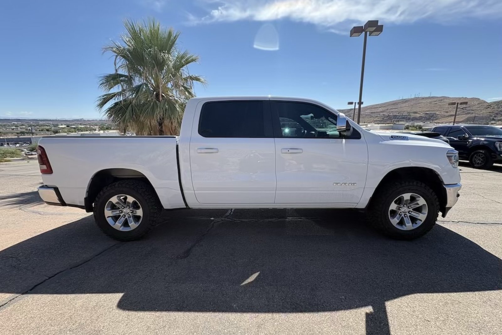 Used 2023 Bright White Clearcoat Ram Laramie image 7