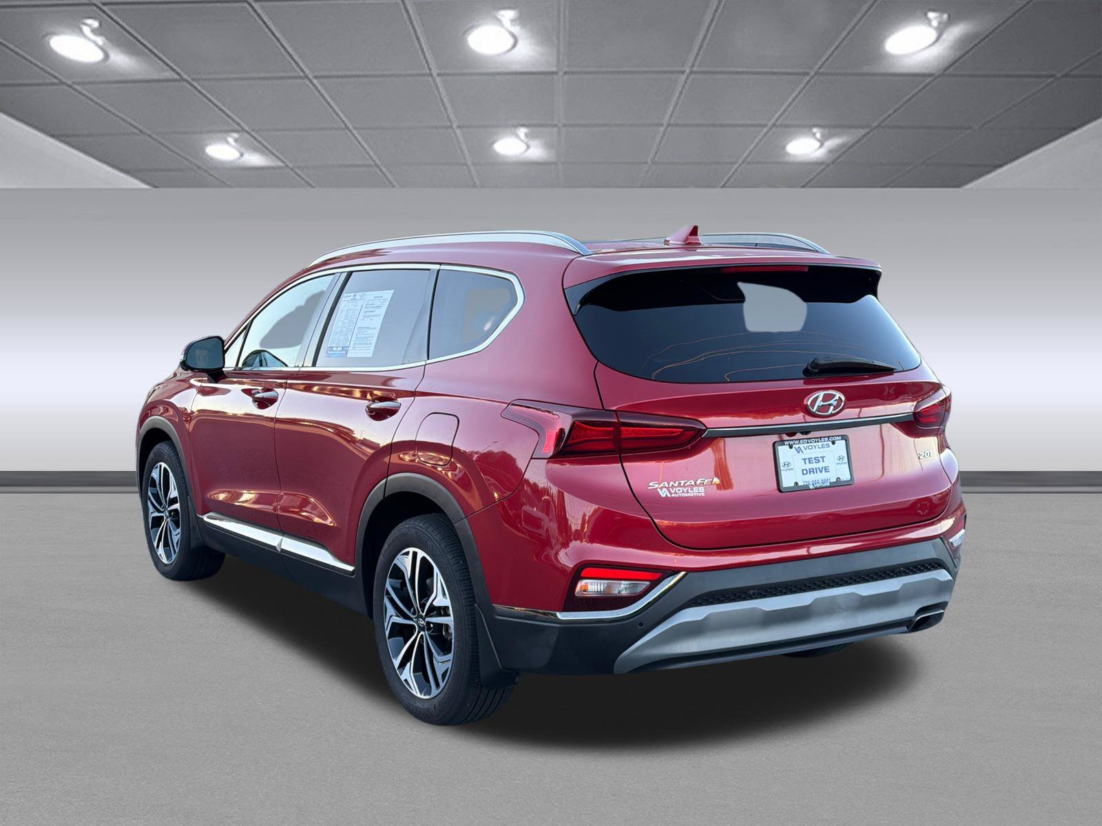 Used 2020 Scarlet Red Hyundai Limited image 7