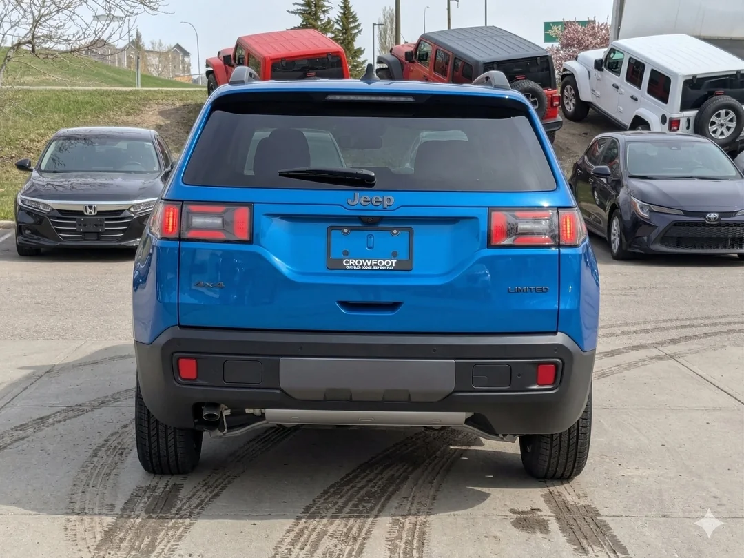 New 2026 Blue Jeep Limited - - 4x4 - Tech Group - Panoramic Sunroof - Trailer Tow - Remote Start & More! image 7