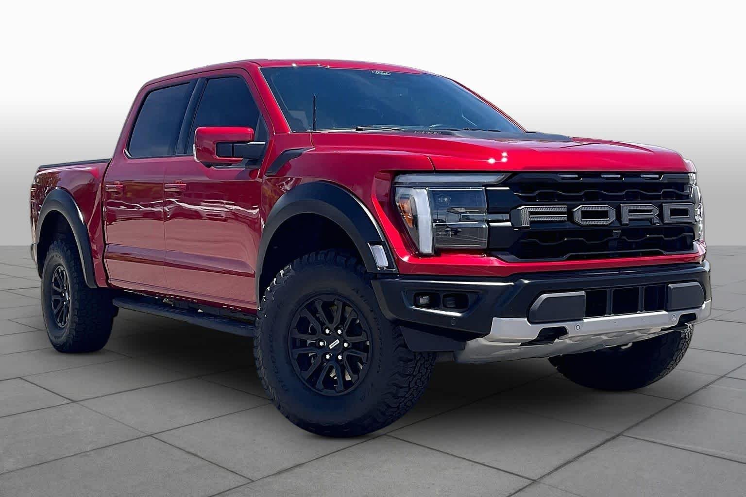 Used 2024 Rapid Red Metallic Tinted Clearcoat Ford Raptor image 3
