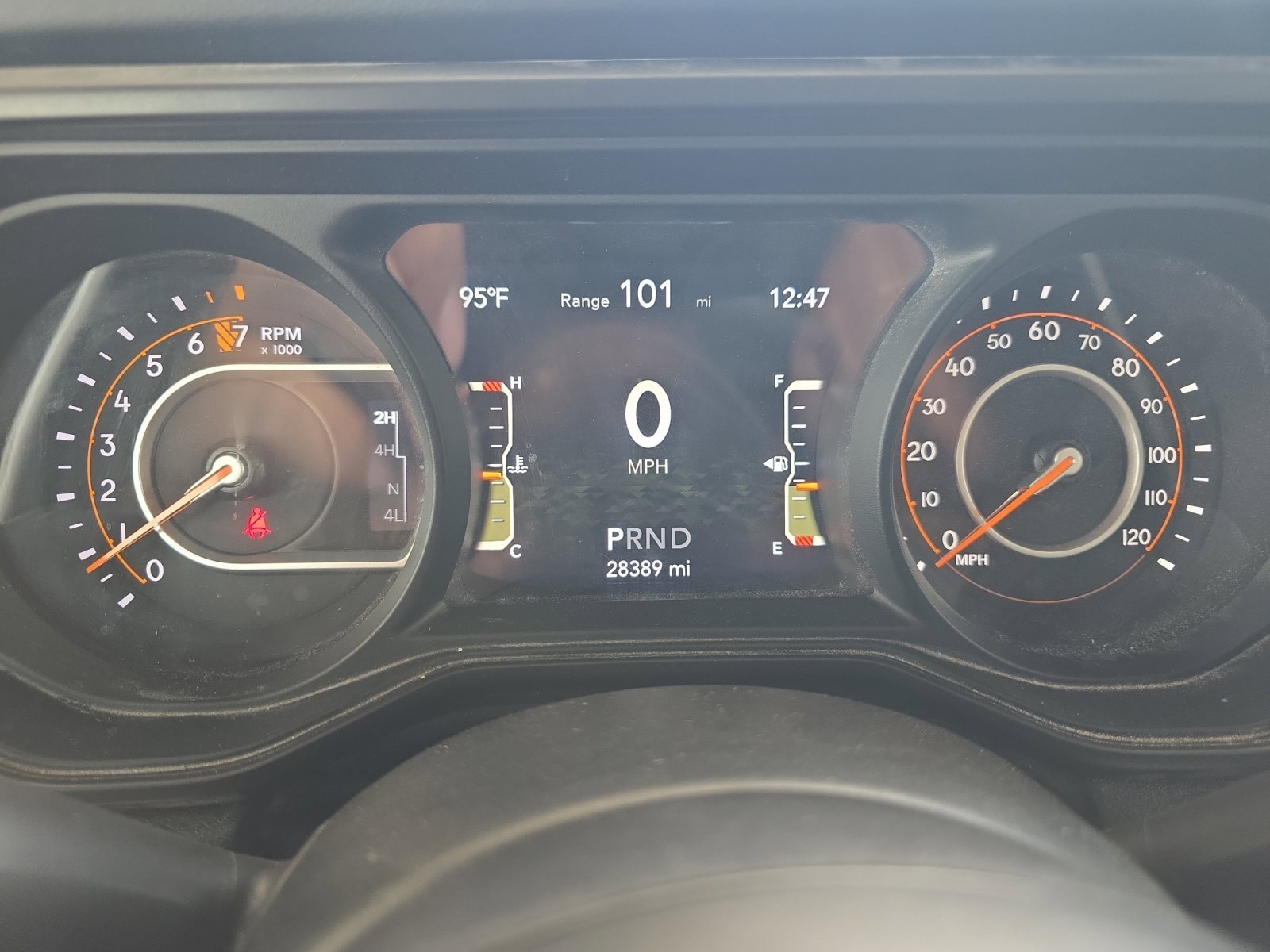 Used 2025 Fathom Blue Pearlcoat Jeep Mojave image 17