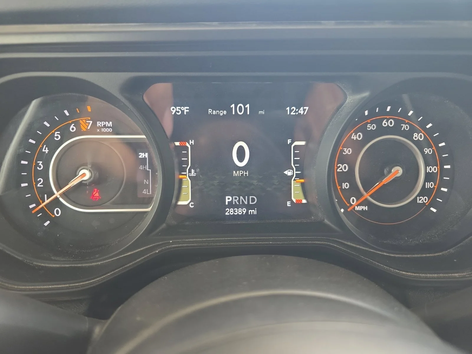 Used 2025 Fathom Blue Pearlcoat Jeep Mojave image 17