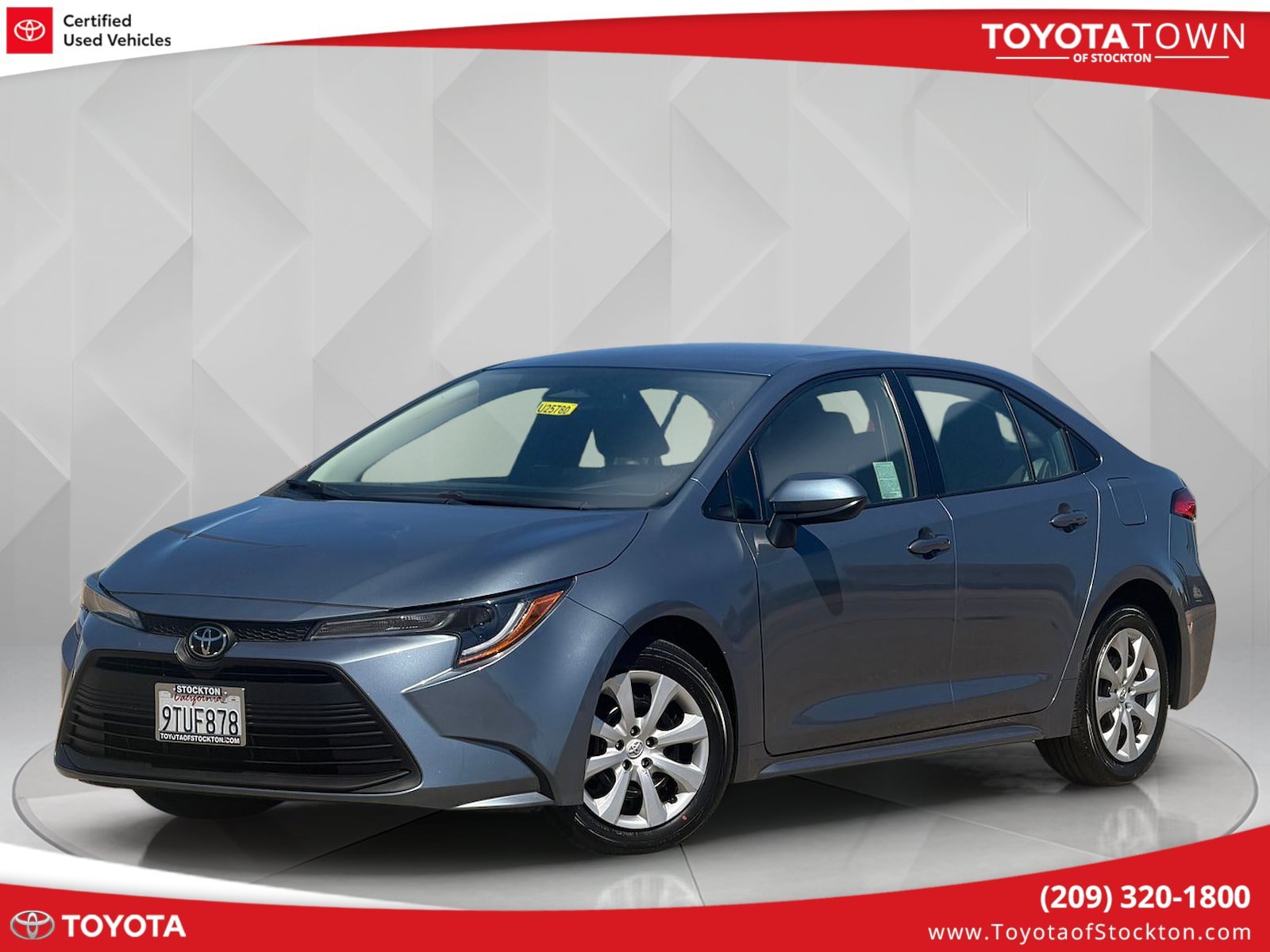 Certified Used 2025 Celestite Toyota LE image 1