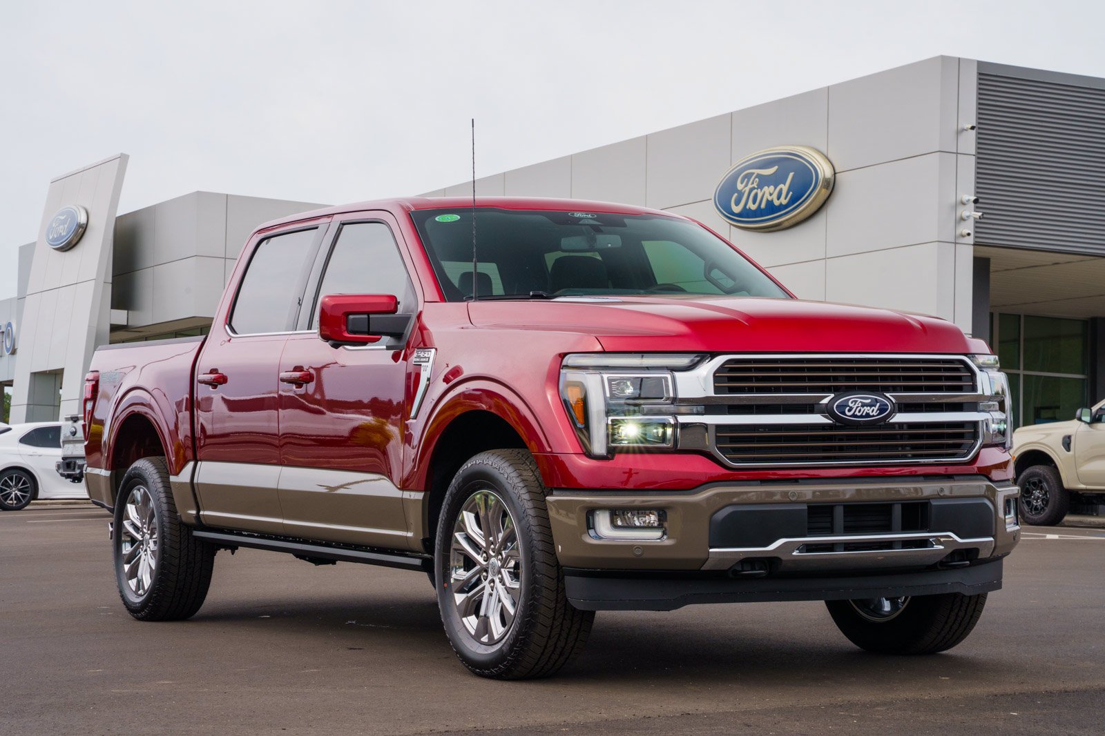 New 2026 Ruby Red Metallic Tinted Clearcoat Ford King Ranch® image 1