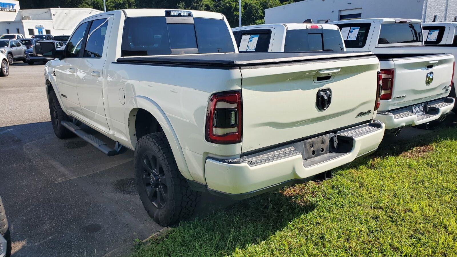Used 2021 Pearl White Ram Laramie image 8
