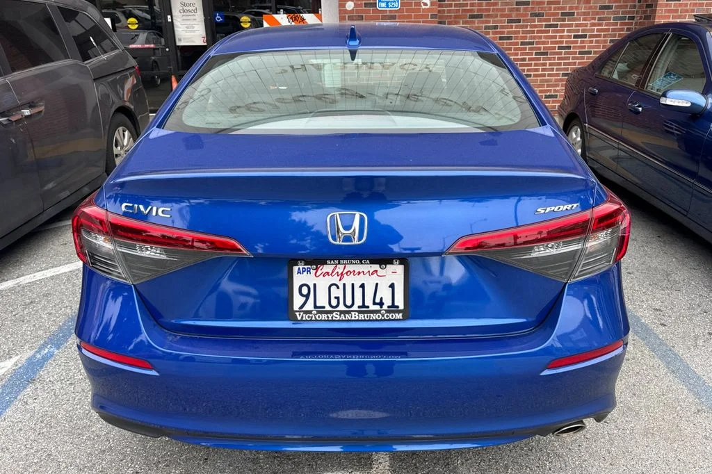 Used 2024 Aegean Blue Metallic Honda Sport image 6