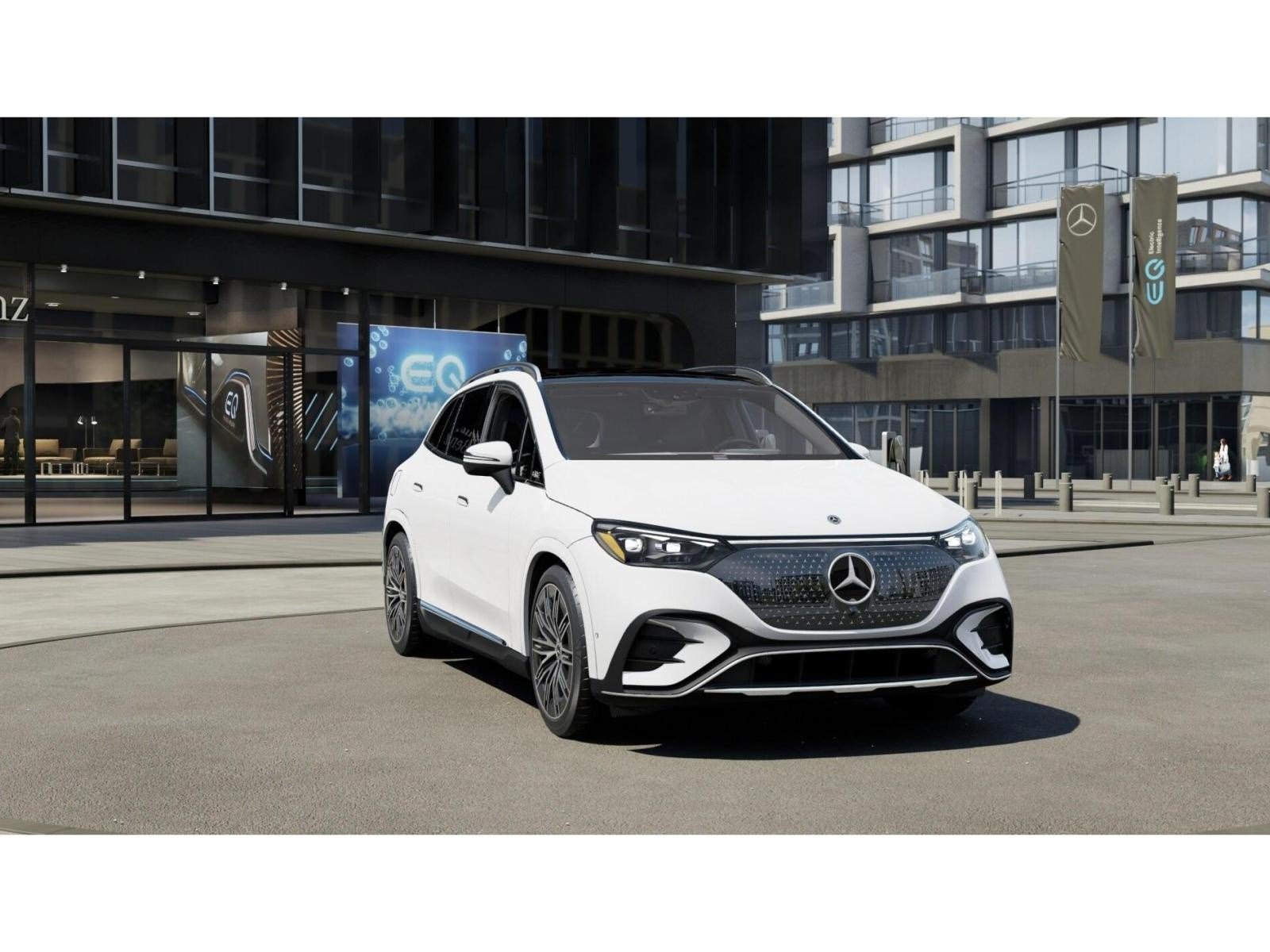 New 2027 Polar White Mercedes-Benz 320 SUV 4D Sport Utility 4MATIC® image 10
