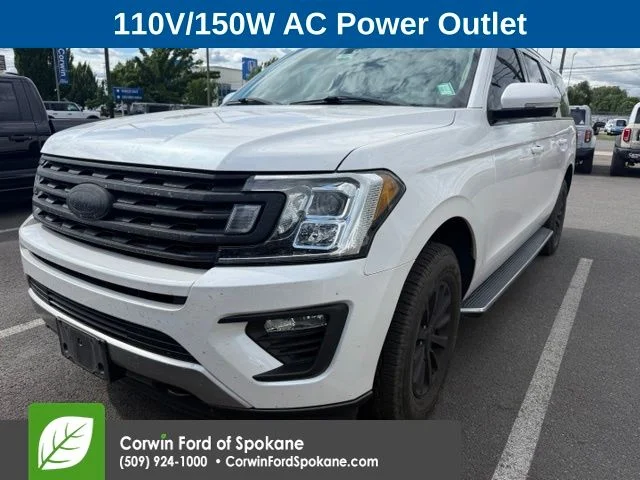 Used 2018 White Platinum Clearcoat Metallic Ford XLT image 4