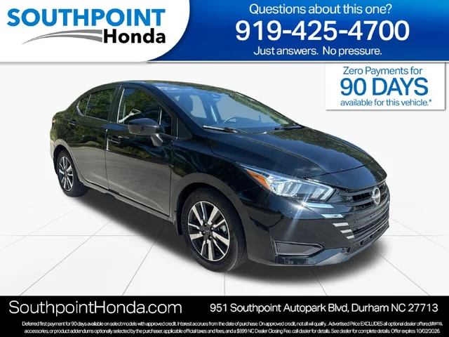 2024 Nissan Versa 1.6 SV