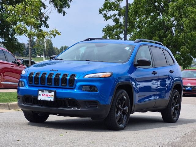 Used 2017 Blue Jeep Sport image 3