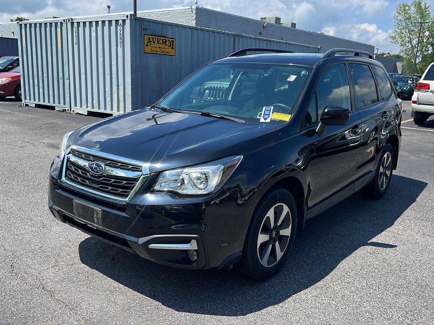 Used 2018 Crystal Black Silica Subaru Premium image 2
