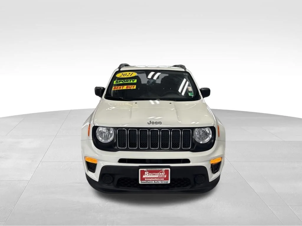 Used 2021 White Jeep Sport image 7