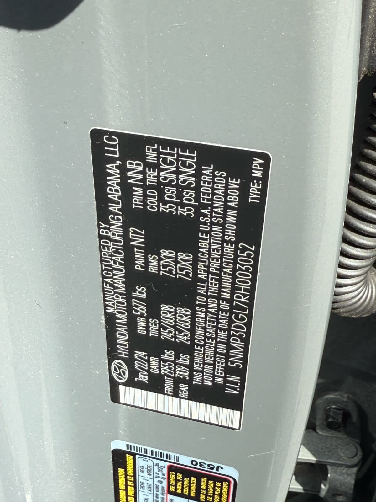 Used 2024 Hampton Gray Hyundai XRT image 31