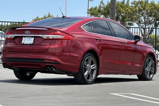 Used 2017 Ruby Red Metallic Tinted Clearcoat Ford Sport image 4