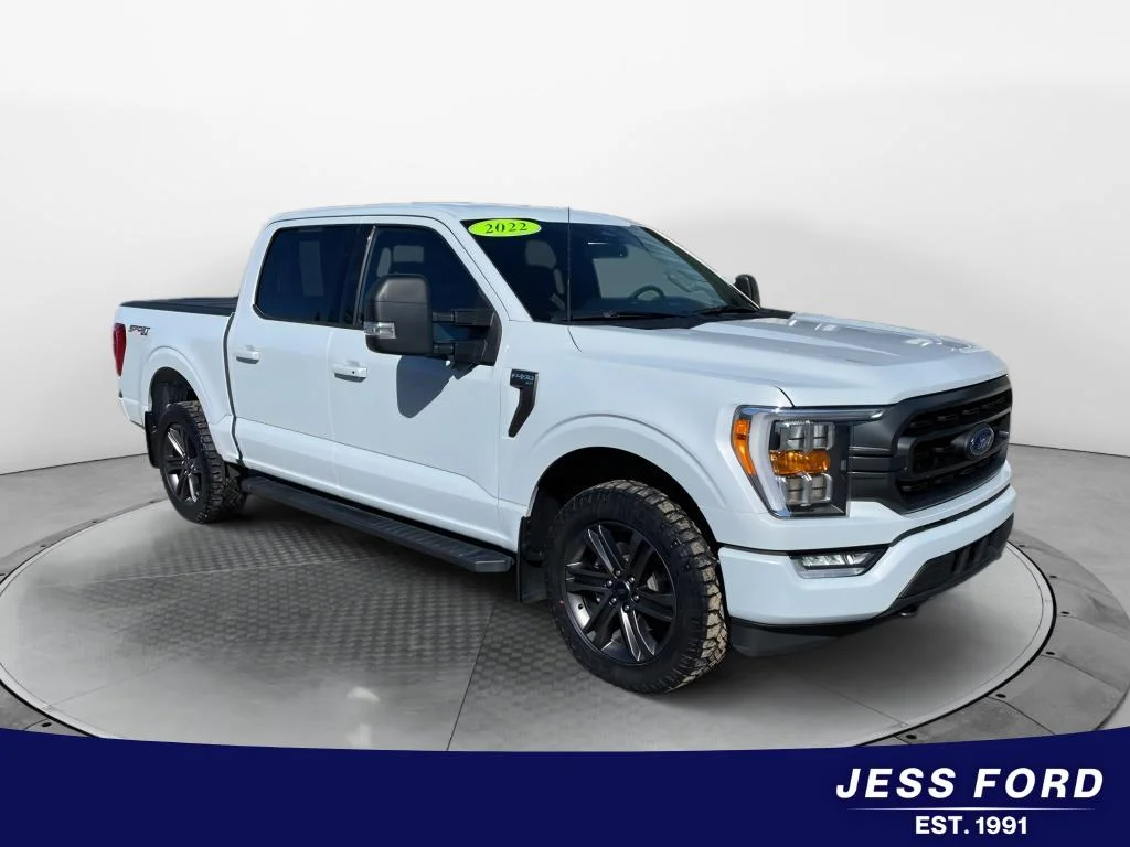Certified Used 2022 Space White Metallic Ford XLT image 9