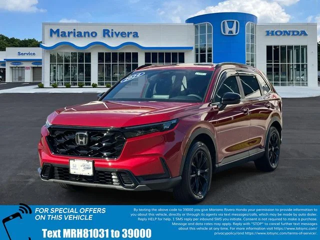 Certified Used 2024 Radiant Red Metallic Honda Sport image 2