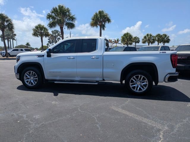Used 2019 WHITE FROST TRICOAT GMC SLT image 6