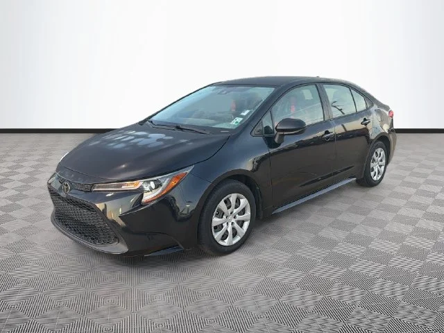 Used 2021 Black Toyota LE image 3